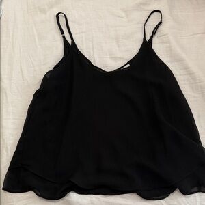 Black Women's Camisole Top
